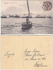 BRINDISI - PANORAMA DEL PORTO - VIAGG. -97951-