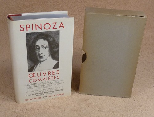 Pleiade spinoza oeuvres - spinoza,