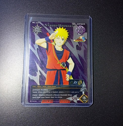 Naruto goku foil promo - naruto,