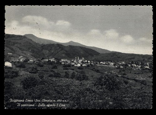 Cartolina zafferana etnea - cartolina,