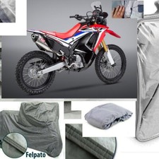 TELO COPRIMOTO TELATO FELPATO HONDA CRF 250 RALLY ANNO 2017 IMPERMEABILE ANTIGRA