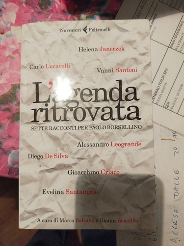 Libro romanzo agenda - libro, "l