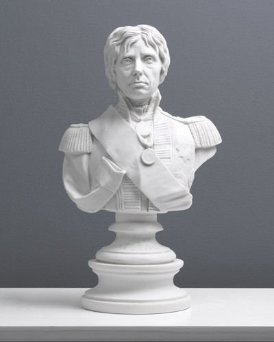 Scultura busto nelson - scultura,