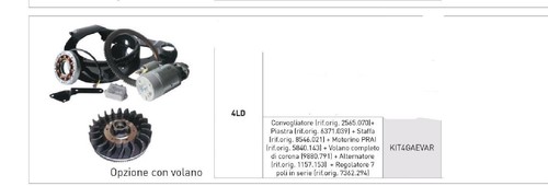Kit avviamento elettrico - kit,