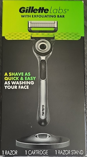 Gillette labs razor with - labs,