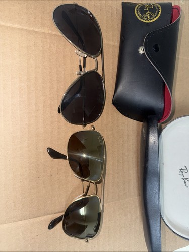 Raybans paia oro cromato e - 2,