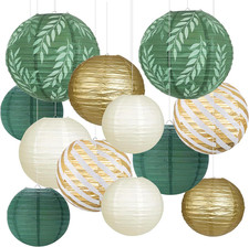 Lanterne Di Carta 12 Pcs