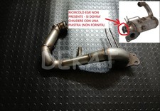 DOWNPIPE INOX TUBO RIMOZIONE