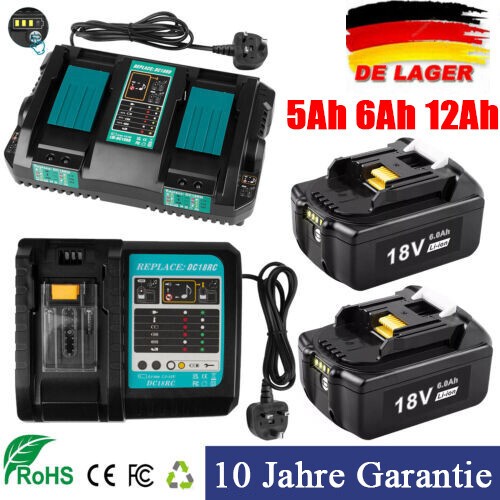 Batteria 18v 0ah 8ah per - batteria,
