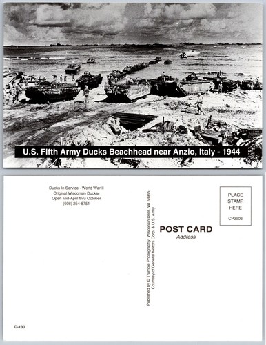 Cartolina quinta armata - us,