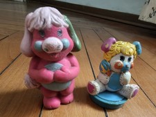Lotto Popples vintage anni 80 timbro PVC