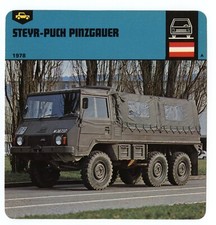 Steyr Puch Pinzgauer - Veicoli