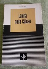 Libro. Laicità Nella Chiesa