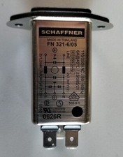 4X Schaffner FN321-6/05 – Power Entry Module Filtered