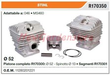 Cilindro pistone segmenti