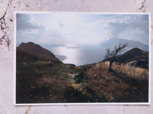 Cartolina isole eolie lipari - cartolina,