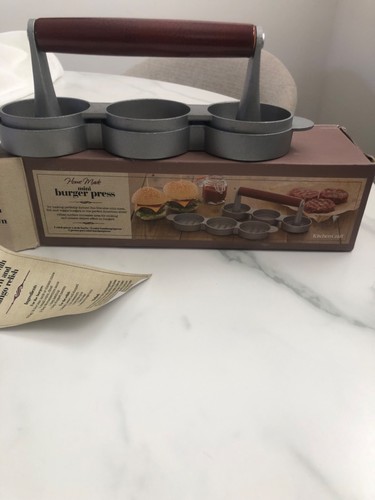 Mini pressa per hamburger