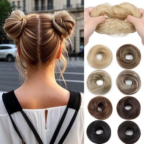 Pezzo chignon capelli - , ricci