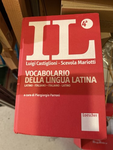 Loescher vocabolario della - loescher, il
