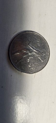 Moneta lire del 1957 - moneta,