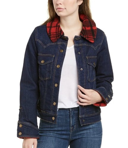 Nwt faherty andie plaid fleece - faherty,