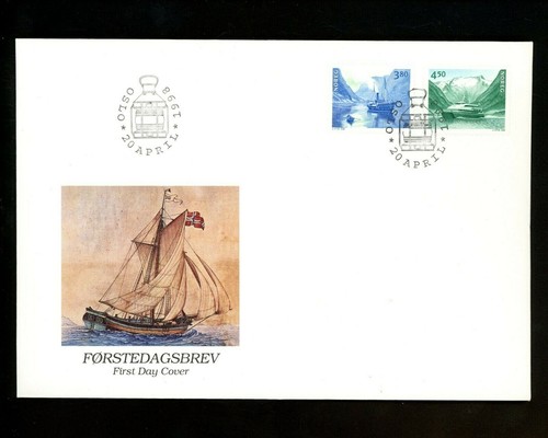 Storia postale norvegia fdc - postale,