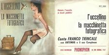 45 GIRI              FRANCO TRINCALE - L'UCCELLINO // LA MACCHINETTA FOTOGRAFICA
