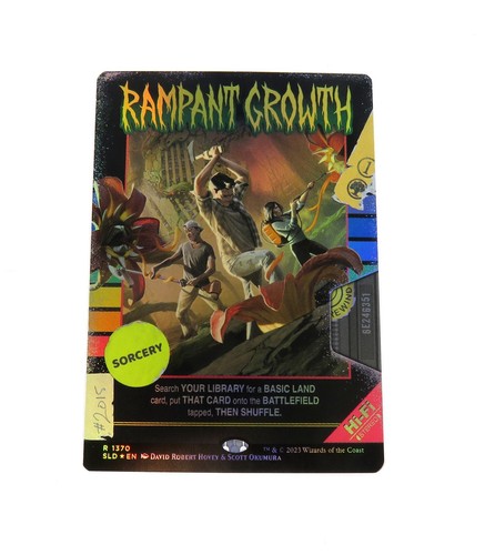Mtg secret lair - rampant, growth