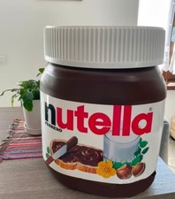 Barattolone nutella pouff glas