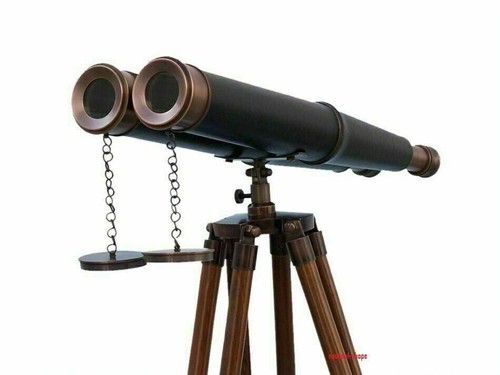 Antico telescopio binoculare