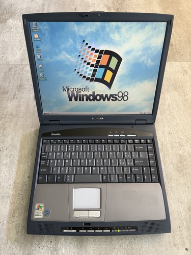 Notebook retrocomputer toshiba - notebook,
