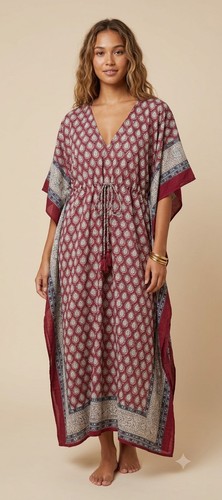 Maxi abito pax philomena blu - philomena,