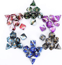 Dadi Dnd Dadi Poliedrici per Giochi Di Società  Polyhedral Dice Set Table Games 