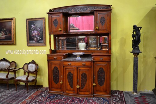 Credenza doppio corpo del - , xx