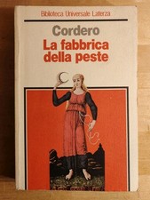 Franco Cordero LA FABBRICA DELLA PESTE Biblioteca Universale Laterza 1985