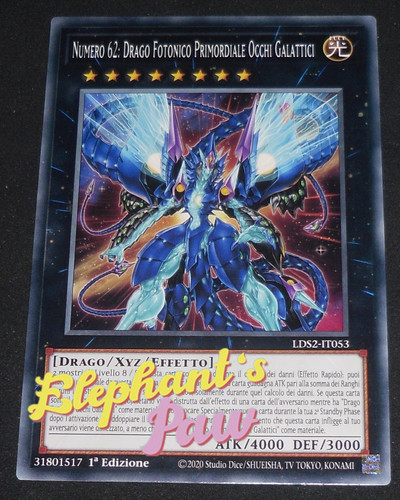 Yugioh numero drago - numero, 62: