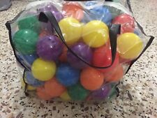 Palline Per Piscina o Giardino In Plastica per bambini VARI COLORI DIAMETRO 8CM