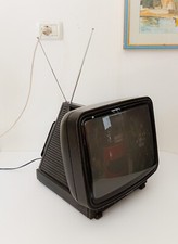 ♥  TELEVISORE BEST 15 BRIONVEGA DESIGN MARIO BELLINI VINTAGE SPACE AGE SCART