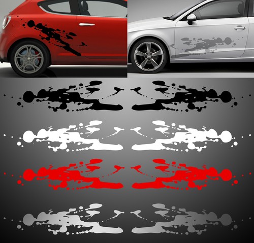 Bandes taches splash auto - bandes,