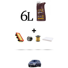 HOFFCAR Kit tagliando 4 FILTRI