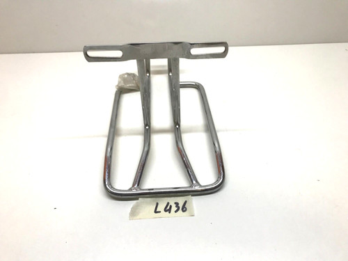 Portapacchi cromato per harley - cromato,