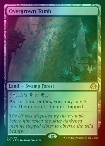 Overgrown tomb mtg - nm, ecl