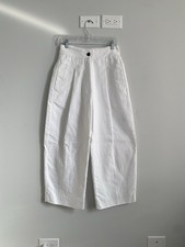 Pantalone Studio Nicholson Fellini bianco ottico taglia 0