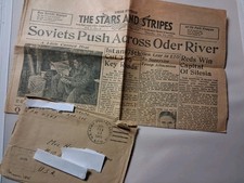 Vintage wwii lettera - wwii, apo