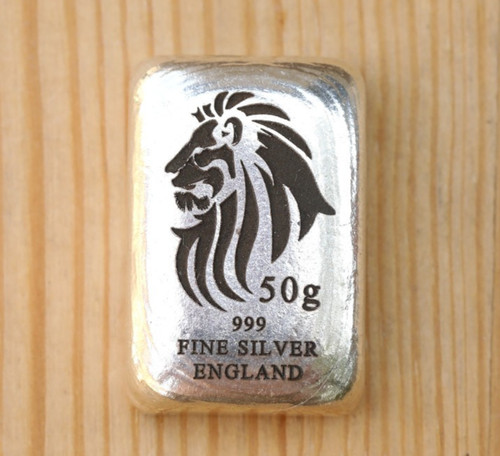 Lingotto 50g leone - 50g,