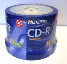 Memorex CD-R 50 Pack 52X 700MB
