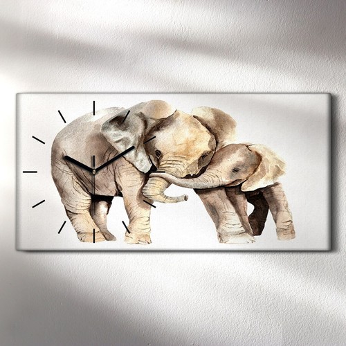Quadro soggiorno tela orologio - quadro,
