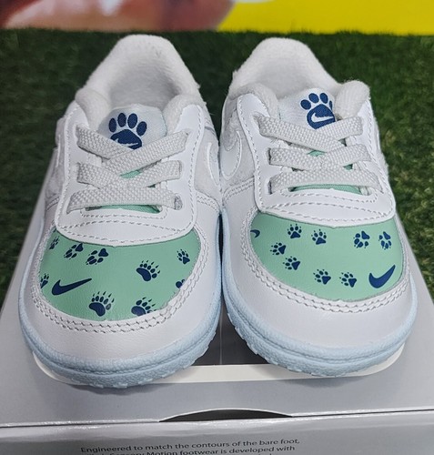 Nike force paw prints - nike, culla