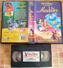 Aladdin Walt Disney Cassetta VHS anno 1994  Raro