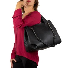 Borsa donna nera grande